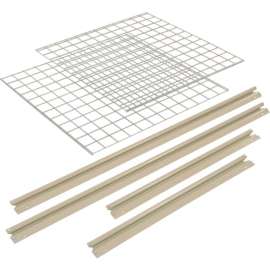 Additional Shelf, High Capacity, Wire Deck, 60"W x 36"D, Tan