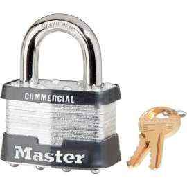Master Lock No. 5 Keyed Padlock - 1" Shackle - Keyed Different
