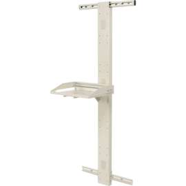 72"H Laptop Wall Mount Unit - Beige