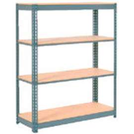 717141 Extra Heavy Duty Shelving w/ 4 Shelves, 1500 lbs. Cap., 48"W x 12"D x 72"H