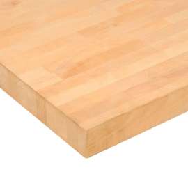 Global Industrial Workbench Top, Maple Butcher Block Square Edge, 72"W x 24"D x 1-3/4" Thick