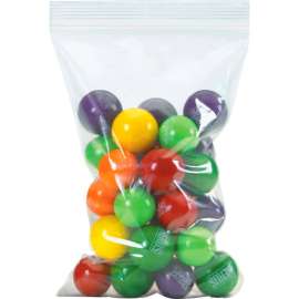 Global Industrial Reclosable Poly Bags, 24"W x 20"L, 4 Mil, Clear, 250/Pack