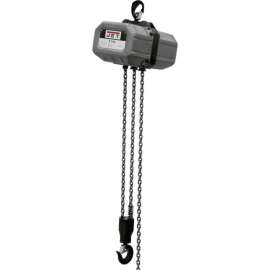 JET SS 1 Ton, Electric Chain Hoist, 15' Lift, 19.7 FPM, 115 / 230V
