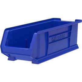 Akro-Mils Super-Size AkroBin Plastic Stacking Bin, 8-1/4"W x 23-7/8"D x 7"H, Blue