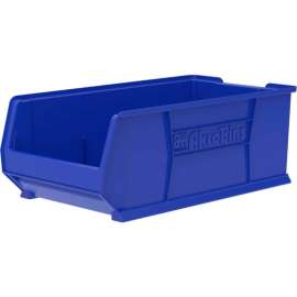 Akro-Mils Super-Size AkroBin Plastic Stacking Bin, 16-1/2"W x 29-7/8" x 11"H, Blue