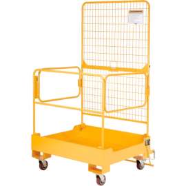 Global Industrial Fold Down Forklift Work Maintenance Platform 36 x 36