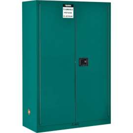 Pesticide Storage Cabinet - 45 Gallon - Manual Close 43"W x 18"D x 65"H