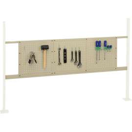 Global Industrial 18" & 36" Pegboard Panel Kit, 72"W, Tan