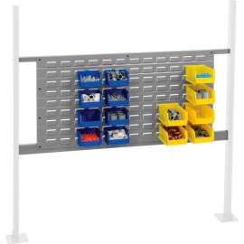 Global Industrial 36" Louver Panel Kit, 48"W, Gray