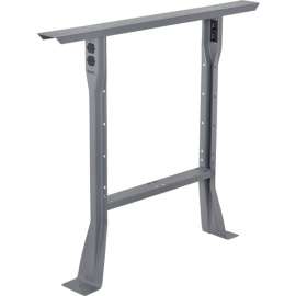 Global Industrial Fixed Steel Leg For Workbenches, 30"D, Gray