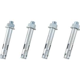 Global Industrial Hex Nut Sleeve Anchor, 3/4" x 4-1/4"