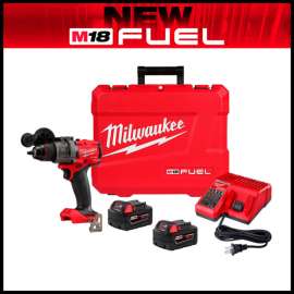 Milwaukee 2904-22 M18 FUEL 1/2" Hammer Drill/Driver Kit