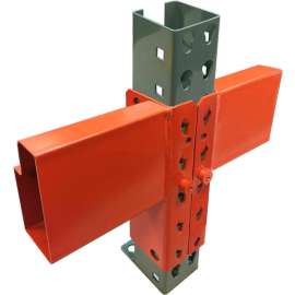 Global Industrial 144 Inch Pallet Rack Beam - Slotted 6250 lbs cap (2Pcs)