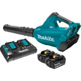 Makita XBU02PT 18V X2 (36V) LXT Cordless Brushless Blower Kit W/ Two 5.0Ah Batteries