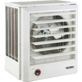 Global Industrial Unit Heater, Horizontal or Vertical Downflow, 15KW, 480V, 3 Phase