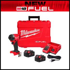Milwaukee 2953-22 M18 FUEL™ 1/4" Hex Impact Driver Kit