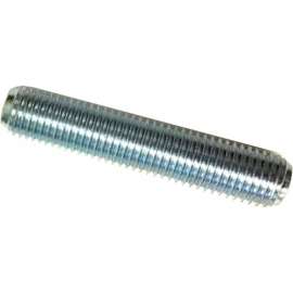 5/16-18 x 3" Zinc Finish Low Carbon Fully Threaded Stud - Package Qty 100
