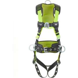 Miller H500 Harness Construction Comfort, Tongue Buckle, Side D Ring, L/XL