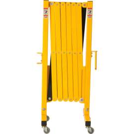Global Industrial Portable Steel Barricade Gate With Casters