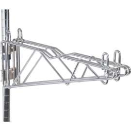 Nexel Chrome, Adjustable Double Shelf Post Bracket, 18"D