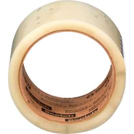 3M Scotch 371+ Carton Sealing Tape 3" x 110 Yds. 1.9 Mil Clear