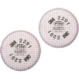 3M 2291 Advanced Particulate Filter, P100, 2/Bag