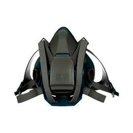 3M Rugged Comfort Quick Latch Half Facepiece Reusable Respirator 6503QL Large