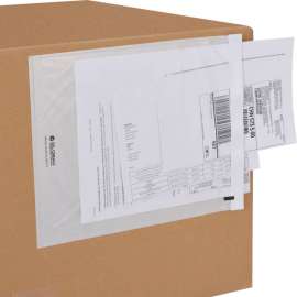 Global Industrial Packing List Envelopes, 12"L x 9-1/2"W, Clear, 1000/Pack