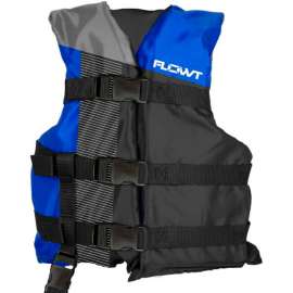 Flowt 40301-2-YTH All Sport Life Vest, Blue, Youth