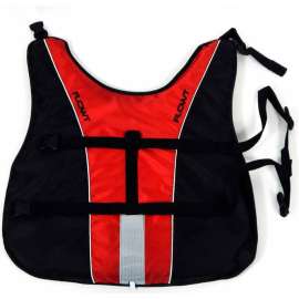 Flowt 40902-2-L Dog Life Vest, Red, Large