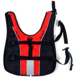 Flowt 40902-2-M Dog Life Vest, Red, Medium