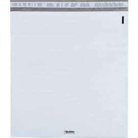 Global Industrial Self Seal Poly Mailers, #6, 14"W x 17"L, White, 500/Pack