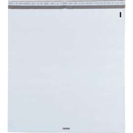 Global Industrial Self Seal Poly Mailers, #8, 19"W x 24"L, White, 200/Pack