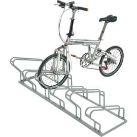 Global Industrial; Low Profile Bike Rack, 6-Bike Storage