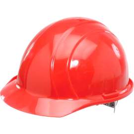 ERB Americana Hard Hat, 4-Point Slide-Lock Suspension, Red