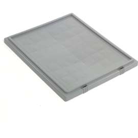 Akro-Mils Lid 35231 For Nest & Stack Tote 35225, 35230, Gray