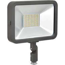 Global Industrial; LED Flood Light, 50W, 4500 Lumens, 5000K, w/Knuckle Mount