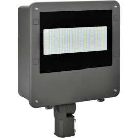 Global Industrial; LED Shoe Box Fixture, 150W, 16000 Lumens, 5000K, Slip-fitter Mount
