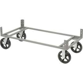 Global Industrial Dolly Base Without Casters, 48"W x 24"D, Gray