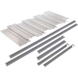 Global Industrial Additional Shelf, High Capacity, Steel Deck, 96"W x 36"D, Gray