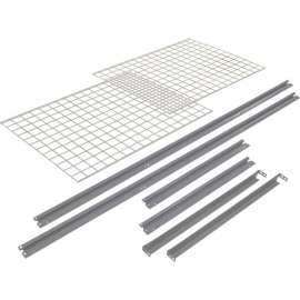 Global Industrial Additional Shelf, High Capacity, Wire Deck, 96"W x 48"D, Gray