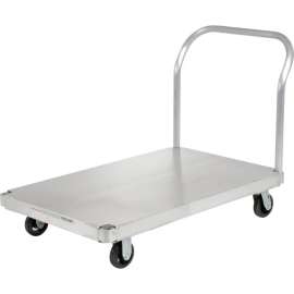 Magliner Aluminum Platform Truck with Smooth Deck 48 x 30 1400 Lb. Cap.