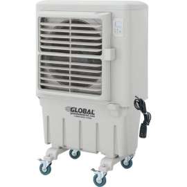 Global Industrial 20" Portable Evaporative Cooler, Direct Drive, 3 Speed, 16 Gal. Capacity