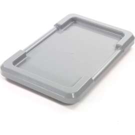 Global Industrial Gray Lid For Cross Stack And Nest Tote 25-1/8 x 16 x 8-1/2