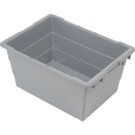Quantum Storage Systems Cross Stack Nest Tub TUB2417-12 - 23-3/4 x 17-1/4 x 12 Gray
