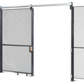 Global Industrial Wire Mesh Sliding Gate - 8x5