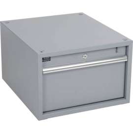 Global Industrial Steel Drawer, 17-1/4"W x 20"D x 12"H, Gray