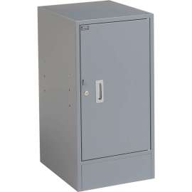 Global Industrial Steel Cabinet Pedestal, 15-3/4"W x 20"D, Gray