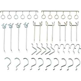 Global Industrial Pegboard Hooks, Pack of 30
