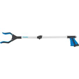 Global Industrial Trash Grabber, 32"L, Silver/Black